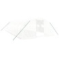 vidaXL Invernadero con estructura de acero blanco 32 m² 8x4x2 m vidaXL Invernadero con estructura de acero blanco 32 m² 8x4x2 m