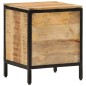 vidaXL Mesita de noche madera maciza de mango 40x35x50 cm vidaXL Mesita de noche madera maciza de mango 40x35x50 cm