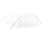vidaXL Invernadero con estructura de acero blanco 32 m² 8x4x2 m vidaXL Invernadero con estructura de acero blanco 32 m² 8x4x2 m