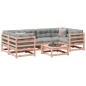 vidaXL Set de sofás jardín 7 pzas con cojines madera abeto Douglas vidaXL Set de sofás jardín 7 pzas con cojines madera abeto Douglas