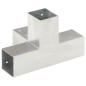vidaXL Conector de postes en forma de X metal galvanizado 71x71 mm vidaXL Conector de postes en forma de X metal galvanizado 71x71 mm