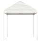 vidaXL Cenador con techo polietileno blanco 13,38x2,28x2,69 m vidaXL Cenador con techo polietileno blanco 13,38x2,28x2,69 m
