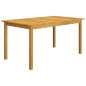 vidaXL Juego de comedor de jardín de 7 piezas marrón vidaXL Juego de comedor de jardín de 7 piezas marrón
