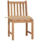 vidaXL Sillas de jardín 6 unidades con cojines madera maciza de teca vidaXL Sillas de jardín 6 unidades con cojines madera maciza de teca