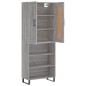vidaXL Aparador alto madera contrachapada gris sonoma 69,5x34x180 cm vidaXL Aparador alto madera contrachapada gris sonoma 69,5x34x180 cm