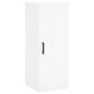 vidaXL Aparador alto madera contrachapada blanco 34,5x34x180 cm vidaXL Aparador alto madera contrachapada blanco 34,5x34x180 cm