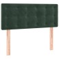 vidaXL Cama box spring con colchón terciopelo verde oscuro 90x190 cm vidaXL Cama box spring con colchón terciopelo verde oscuro 90x190 cm