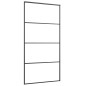 vidaXL Puerta corredera set herrajes vidrio ESG aluminio 102,5x205 cm vidaXL Puerta corredera set herrajes vidrio ESG aluminio 102,5x205 cm
