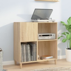 vidaXL Mueble discos madera contrachapada roble Sonoma 84,5x38x89 cm
