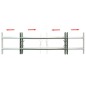vidaXL Reja de seguridad ajustable ventana con 2 barras 500-650 mm vidaXL Reja de seguridad ajustable ventana con 2 barras 500-650 mm