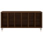 vidaXL Mueble discos madera contrachapada roble marrón 100x38x48 cm vidaXL Mueble discos madera contrachapada roble marrón 100x38x48 cm