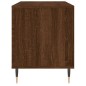 vidaXL Mueble discos madera contrachapada roble marrón 100x38x48 cm vidaXL Mueble discos madera contrachapada roble marrón 100x38x48 cm