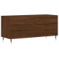 vidaXL Mueble discos madera contrachapada roble marrón 100x38x48 cm vidaXL Mueble discos madera contrachapada roble marrón 100x38x48 cm