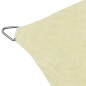 vidaXL Toldo de vela rectangular HDPE 4x6 m crema vidaXL Toldo de vela rectangular HDPE 4x6 m crema
