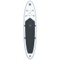 vidaXL Tabla de paddle surf inflable con vela azul y blanca vidaXL Tabla de paddle surf inflable con vela azul y blanca
