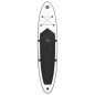vidaXL Tabla de paddle surf inflable con vela negro y blanco vidaXL Tabla de paddle surf inflable con vela negro y blanco