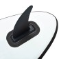 vidaXL Tabla de paddle surf inflable con vela negro y blanco vidaXL Tabla de paddle surf inflable con vela negro y blanco