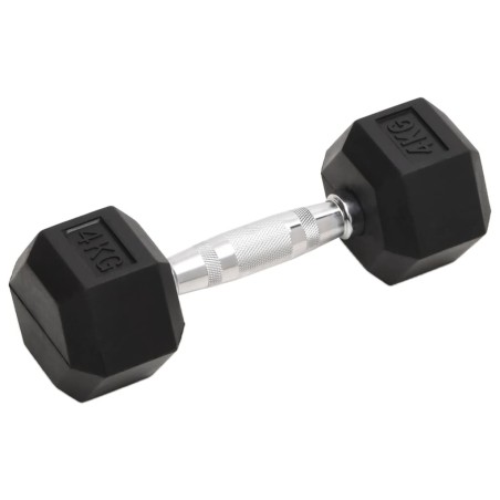 vidaXL Mancuernas 2 unidades hierro fundido 8 kg