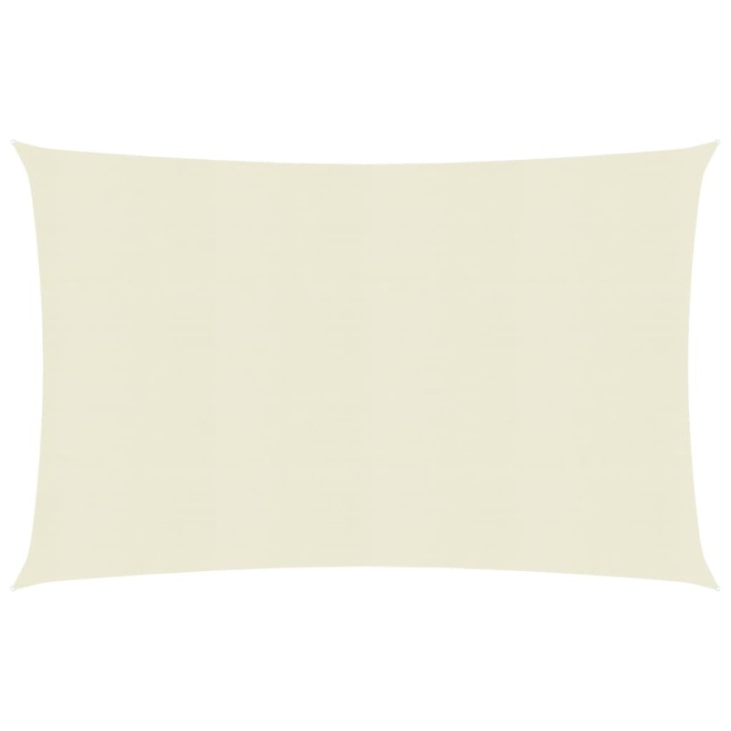 vidaXL Toldo de vela crema HDPE 160 g/m² 4x5 m vidaXL Toldo de vela crema HDPE 160 g/m² 4x5 m