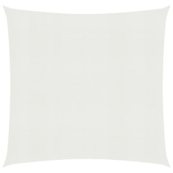 vidaXL Toldo de vela blanco HDPE 160 g/m² 2,5x2,5 m