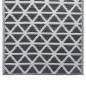 vidaXL Alfombra de exterior PP negro 80x150 cm vidaXL Alfombra de exterior PP negro 80x150 cm