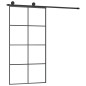 vidaXL Puerta corredera set herrajes vidrio ESG aluminio 102,5x205 cm vidaXL Puerta corredera set herrajes vidrio ESG aluminio 102,5x205 cm