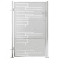 vidaXL Puerta de jardín de acero inoxidable 100x150 cm vidaXL Puerta de jardín de acero inoxidable 100x150 cm