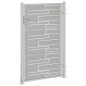 vidaXL Puerta de jardín de acero inoxidable 100x150 cm vidaXL Puerta de jardín de acero inoxidable 100x150 cm