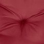 vidaXL Cojines de banco de jardín 2 uds rojo tinto 120x50x7 cm vidaXL Cojines de banco de jardín 2 uds rojo tinto 120x50x7 cm