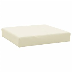 vidaXL Cojín para sofá de palets tela Oxford crema 60x60x8 cm