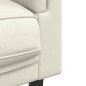 vidaXL Juego de sofás con cojines 2 piezas terciopelo crema vidaXL Juego de sofás con cojines 2 piezas terciopelo crema