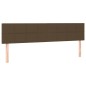vidaXL Cama box spring con colchón tela marrón oscuro 120x190 cm vidaXL Cama box spring con colchón tela marrón oscuro 120x190 cm