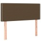 vidaXL Cama box spring con colchón tela marrón oscuro 120x190 cm vidaXL Cama box spring con colchón tela marrón oscuro 120x190 cm
