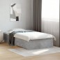 vidaXL Cama con cajones madera ingeniería gris hormigón 90x200 cm vidaXL Cama con cajones madera ingeniería gris hormigón 90x200 cm