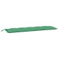 vidaXL Cojines de banco de jardín 2 uds tela Oxford verde 180x50x7 cm vidaXL Cojines de banco de jardín 2 uds tela Oxford verde 180x50x7 cm