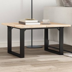 vidaXL Patas de mesa de centro estructura O hierro fundido 60x50x38 cm