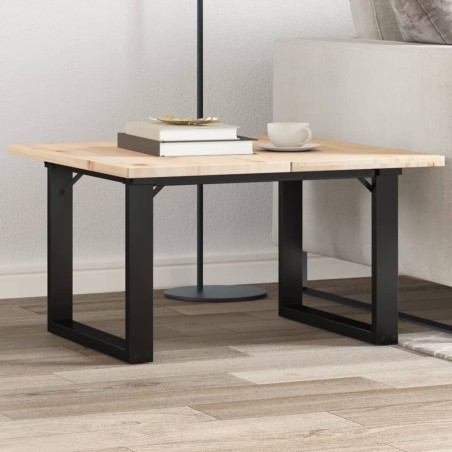 vidaXL Patas de mesa de centro estructura O hierro fundido 60x50x38 cm
