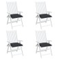 vidaXL Cojines de palets de jardín 4 uds tela Oxford negro 50x50x7 cm vidaXL Cojines de palets de jardín 4 uds tela Oxford negro 50x50x7 cm