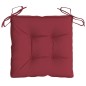 vidaXL Cojines de palets de jardín 6 uds Oxford rojo tinto 50x50x7 cm vidaXL Cojines de palets de jardín 6 uds Oxford rojo tinto 50x50x7 cm