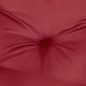 vidaXL Cojines de palets de jardín 6 uds Oxford rojo tinto 50x50x7 cm vidaXL Cojines de palets de jardín 6 uds Oxford rojo tinto 50x50x7 cm