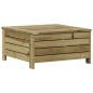 vidaXL Juego de muebles jardín 4 pzas y cojines madera pino impregnada vidaXL Juego de muebles jardín 4 pzas y cojines madera pino impregnada