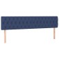 vidaXL Cama box spring con colchón tela azul 120x190 cm vidaXL Cama box spring con colchón tela azul 120x190 cm