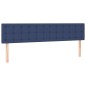 vidaXL Cama box spring con colchón tela azul 120x190 cm vidaXL Cama box spring con colchón tela azul 120x190 cm