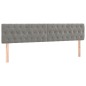 vidaXL Cama box spring con colchón terciopelo gris claro 120x190 cm vidaXL Cama box spring con colchón terciopelo gris claro 120x190 cm