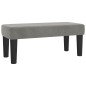 vidaXL Cama box spring con colchón terciopelo gris claro 120x190 cm vidaXL Cama box spring con colchón terciopelo gris claro 120x190 cm