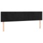 vidaXL Estructura de cama con cabecero terciopelo negro 120x190 cm vidaXL Estructura de cama con cabecero terciopelo negro 120x190 cm