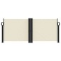 vidaXL Toldo lateral retráctil crema 100x1000 cm vidaXL Toldo lateral retráctil crema 100x1000 cm
