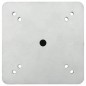 vidaXL Base para sombrilla enterrada acero plateado 16x16x39,5 cm vidaXL Base para sombrilla enterrada acero plateado 16x16x39,5 cm