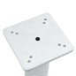 vidaXL Base para sombrilla enterrada acero plateado 16x16x39,5 cm vidaXL Base para sombrilla enterrada acero plateado 16x16x39,5 cm