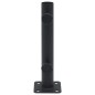 vidaXL Base de sombrilla para mástil de Ø32/34/38 mm acero negro mate vidaXL Base de sombrilla para mástil de Ø32/34/38 mm acero negro mate